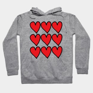 Hearts love Hoodie